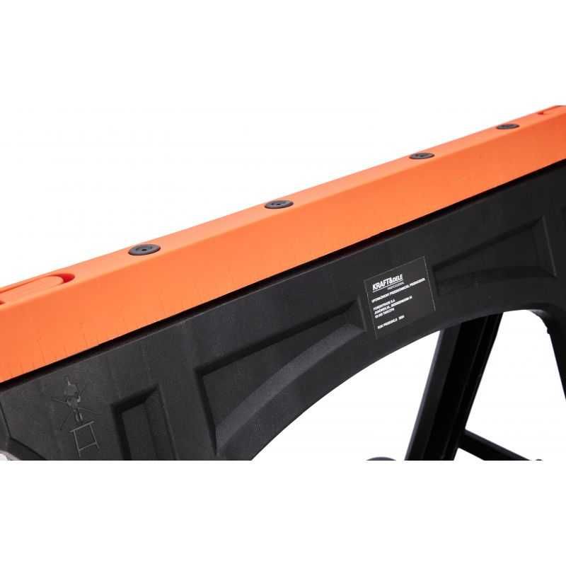 KRAFT&DELE 2x Stojak Kobyłka Koziołek Warsztatowy Składany Półka KD506