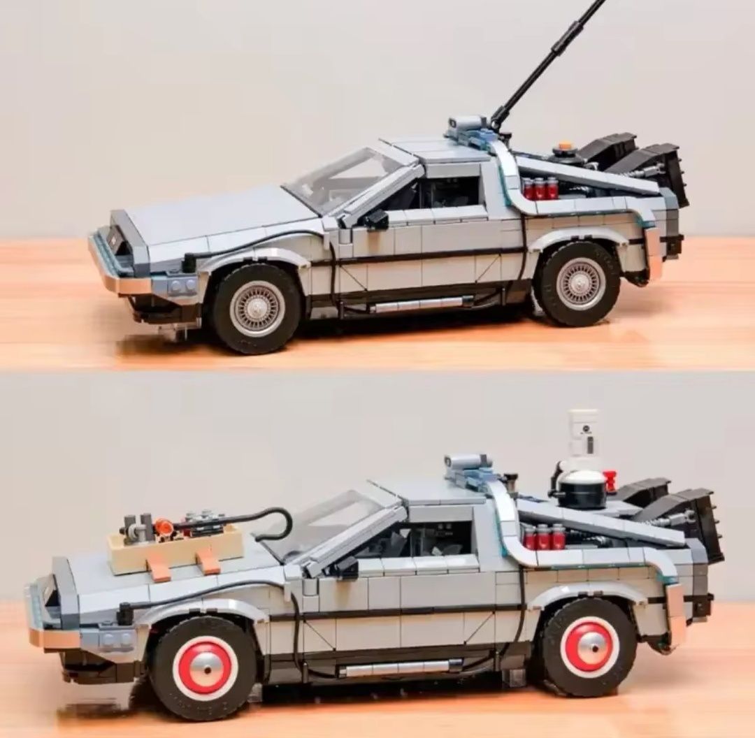 Klocki DeLorean DMC-12 Wehikuł na wzór 10300 (Nie Lego)