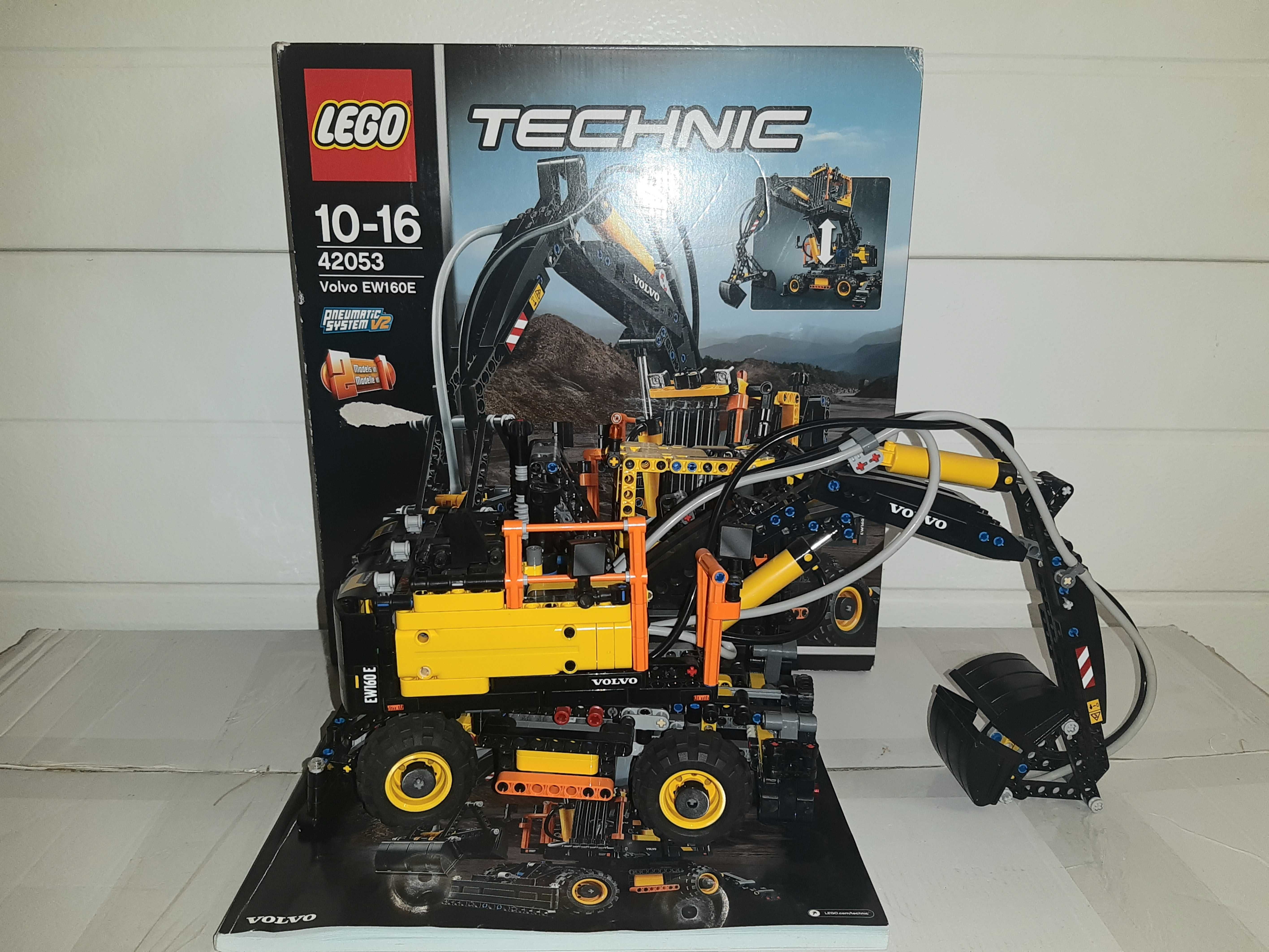 Lego Technic 42053 koparka Volvo EW160E