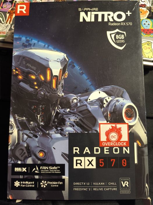 Rx570 nitro+ 8gb