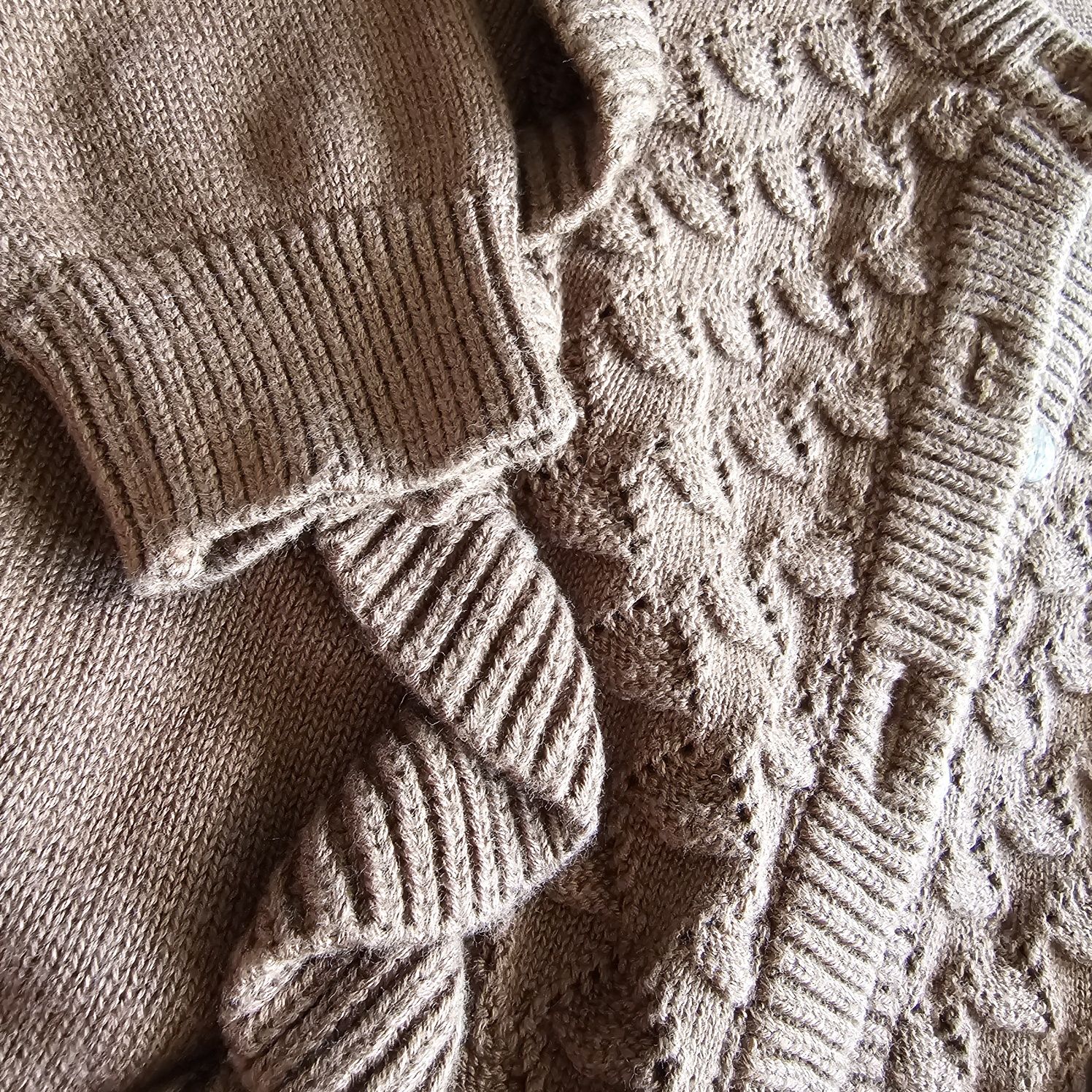 Sweter newbie Zara 80 86 długi rękaw