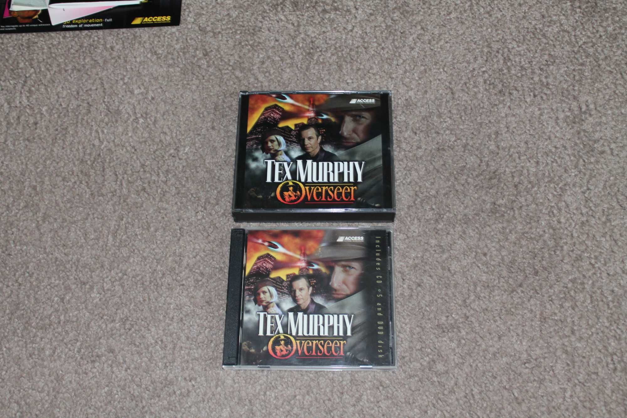 Tex Murphy Overseer  DVD +  4 x CD-ROM