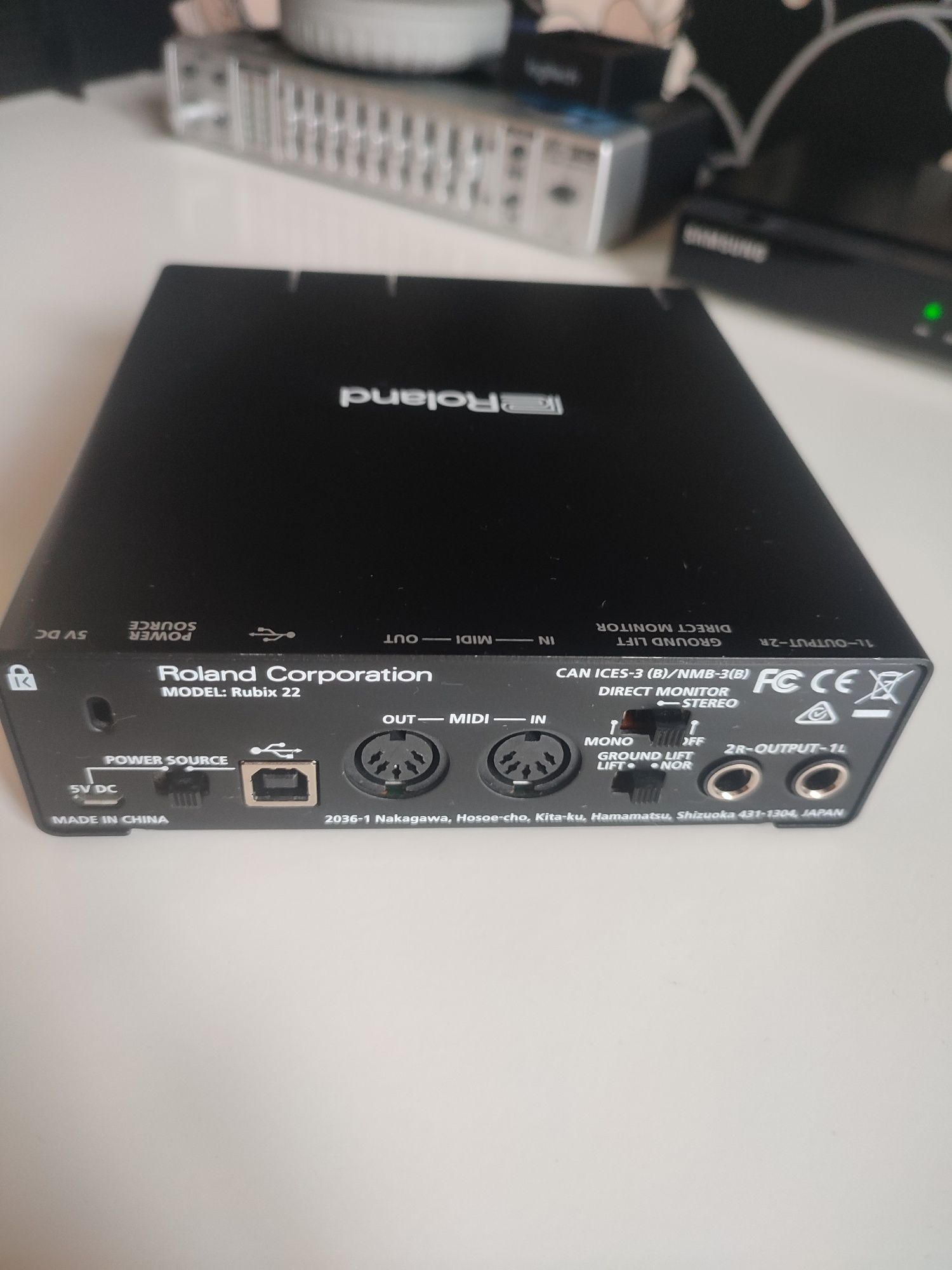 Roland rubix 22 interfejs audio