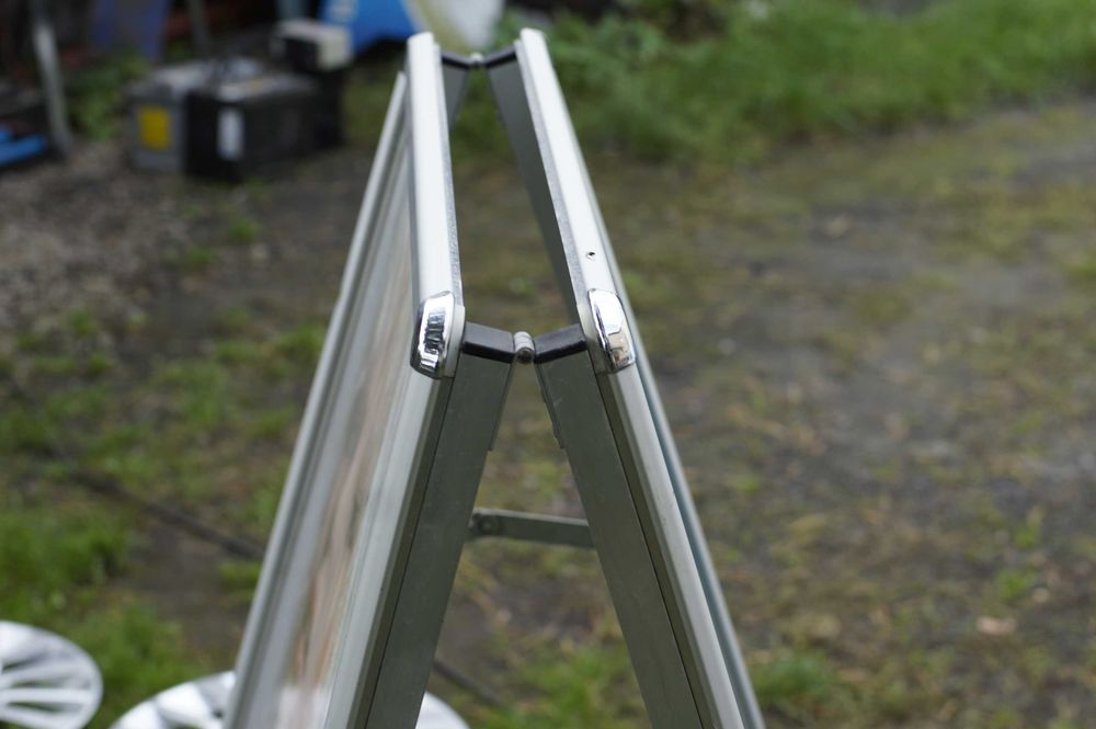 Stojak  statyw potykacz reklama aluminium