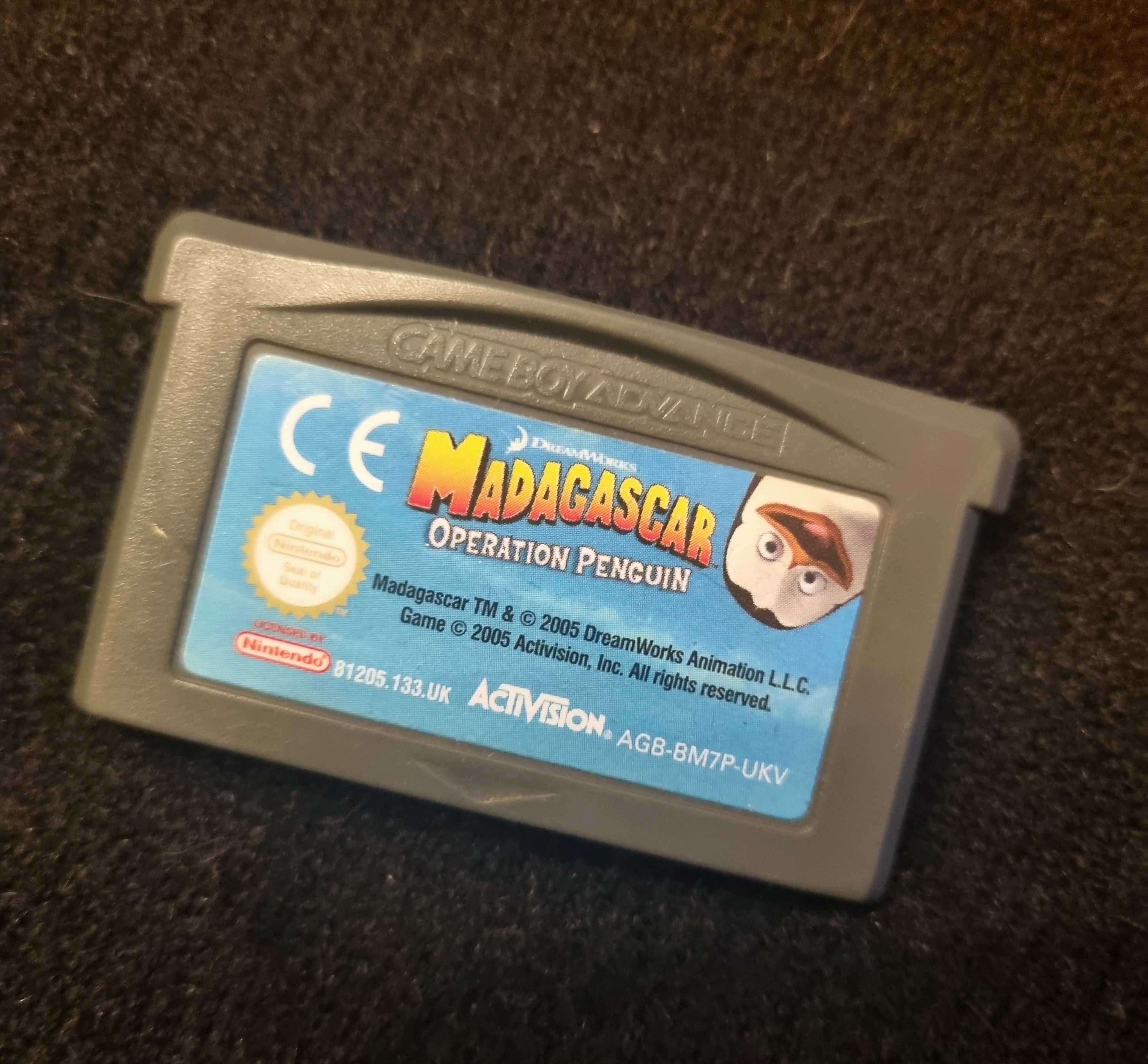 Gra Madagascar Operation Penguin Gameboy Advance