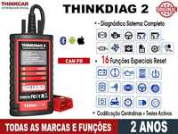 ThinkDiag 2 Maquina Diagnóstico OBD Todas as Marcas/Funções (2 AnoS)