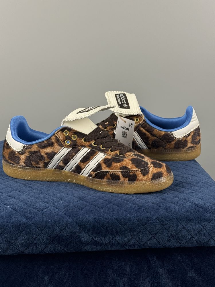 Adidas Samba Pony Wales Bonner Leopard IE0578 leo леопард лео кросівки