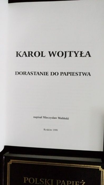 Karol Wojtyła Jan Paweł II trzy tomy nowe