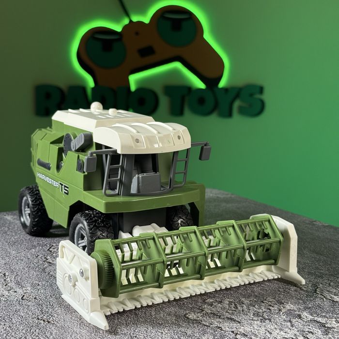 Комбайн на пульті управління “Житомир”. Комбайн на радіокеруванні