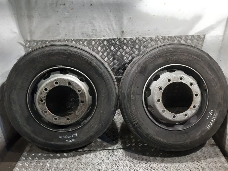 Opony Felgi Koła Ciężarowe 2X 315/70 R22.5 Giti Gsr225