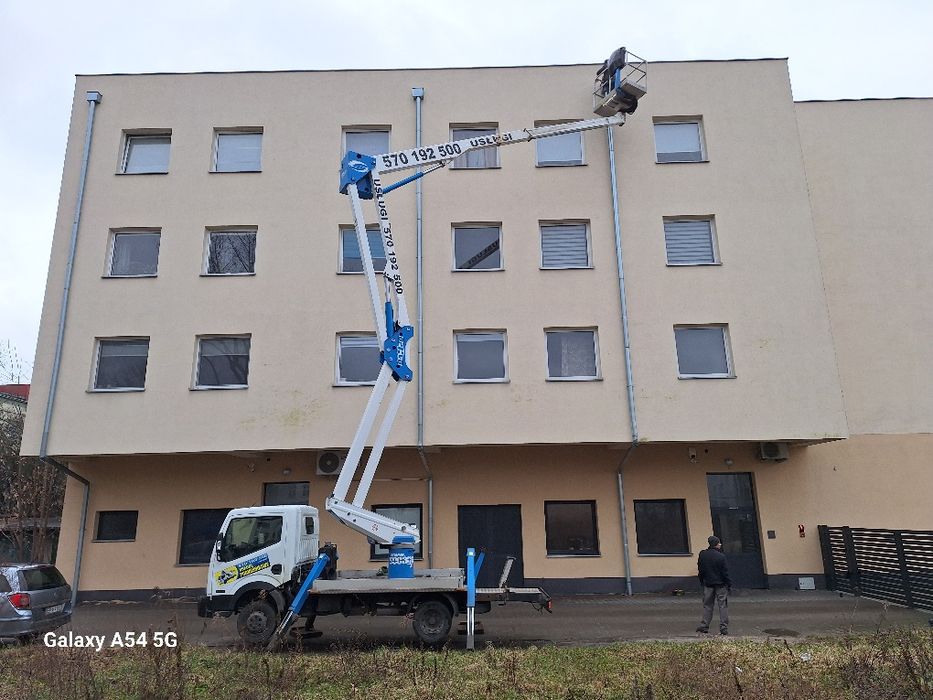 Podnośnik koszowy zwyżka na wynajem 24m