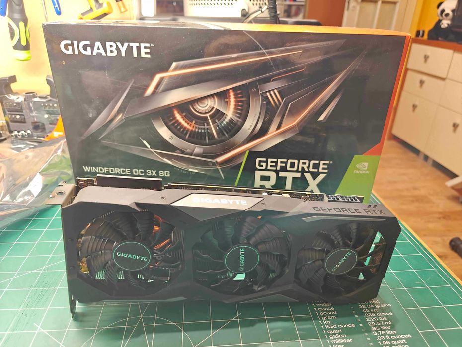 Karta Gigabyte GeForce RTX 2070 SUPER Windforce 3X OC 8GB GDDR6