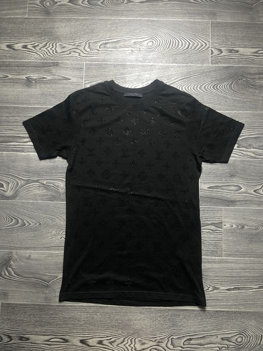 Мужская футболка Louis Vuitton с текстурным узором размер М