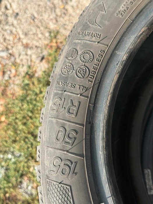 Продам комплект резины  Kleber Quadraxer  195/50 R15 82H