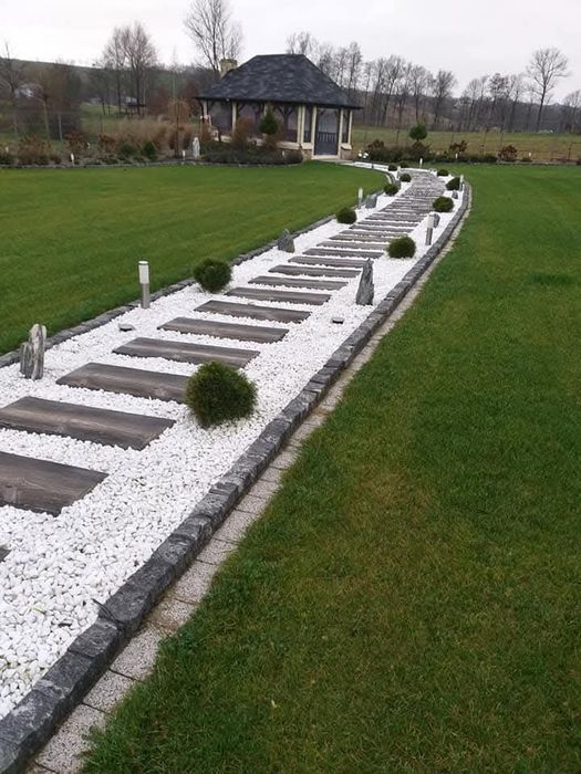 Kostka brukowa,zakładanie ogrodów, zakładanie trawników