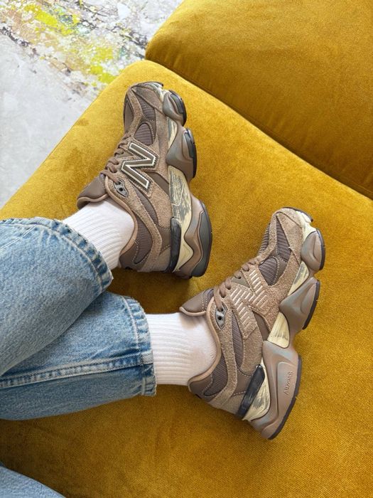 Кросівки New Balance 9060 Mushroom Brown v3 (36-45)