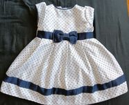 Elegancka sukienka rozmiar 68 wesele chrzest urodziny