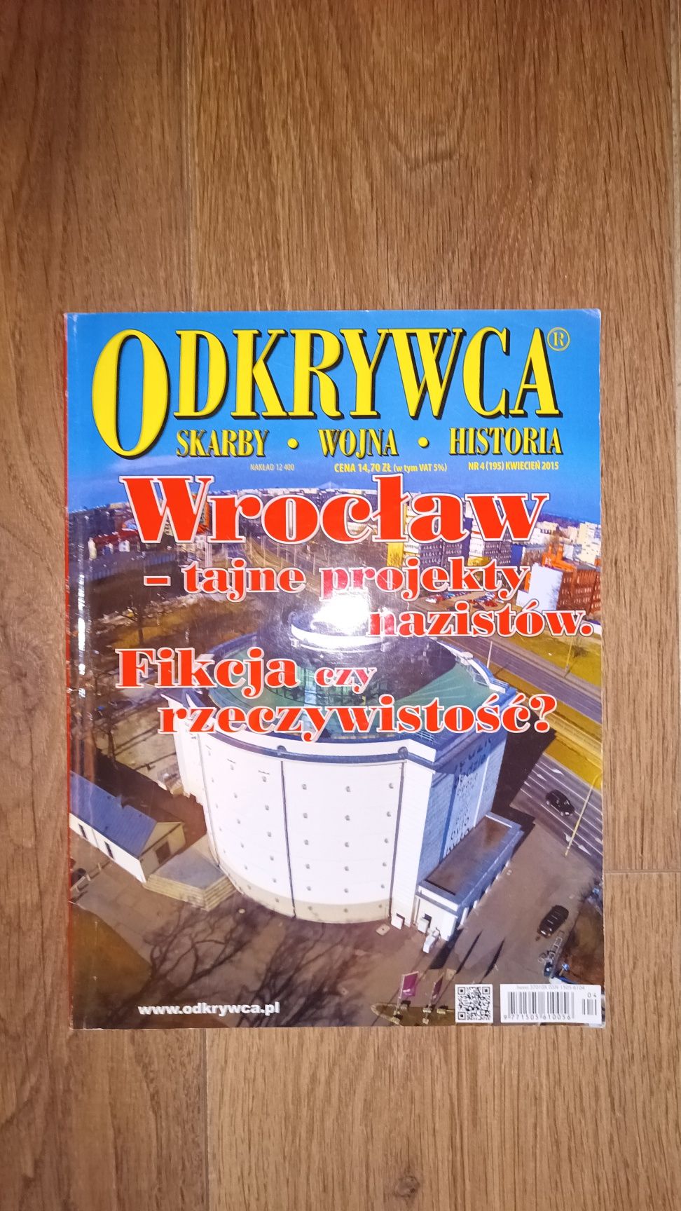 ODKRYWCA magazyn gazeta czasopismo miesięcznik