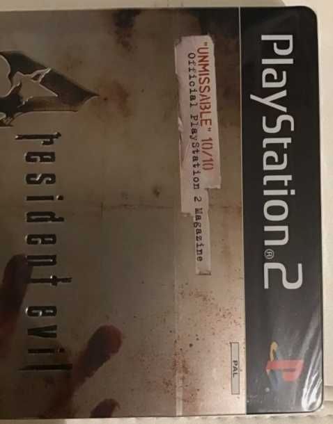 Resident Evil 4 Limited Edition UK PAL PS2 (Novo selado)
