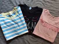Zestaw koszulek tshirt damskich M