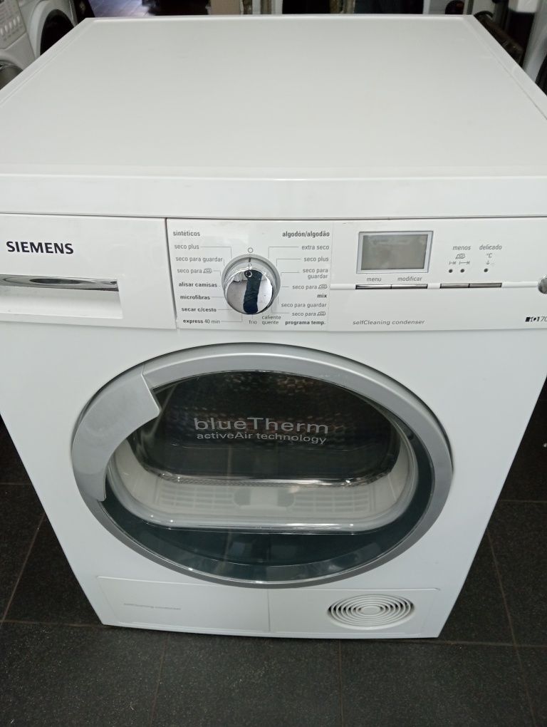 Máquina de secar roupa Siemens ( bomba de calor)