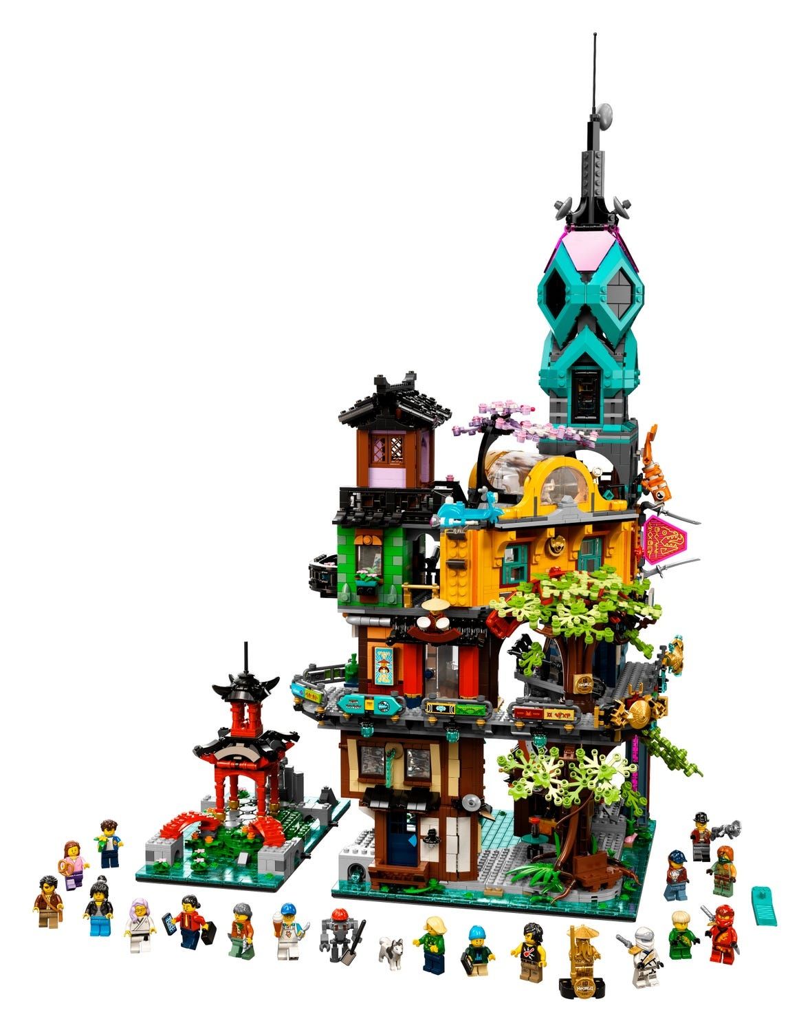 LEGO 71741 - Ninjago City Gardens