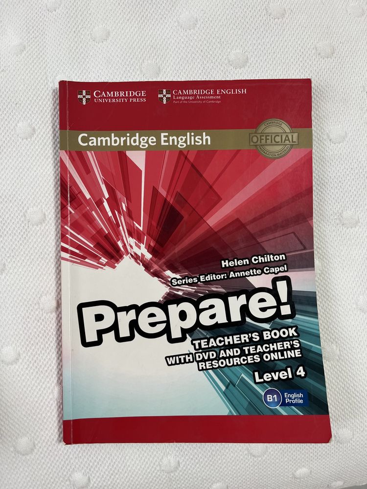 книги Prepare Cambridge English для изучения английского языка