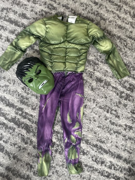 Hulk strój rozmiar S od 6-7 lat Nowy
