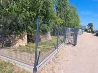 Panele ogrodzeniowe 3D h-153 cm fi 4 mm płot ,ogrodzenie,furtka brama