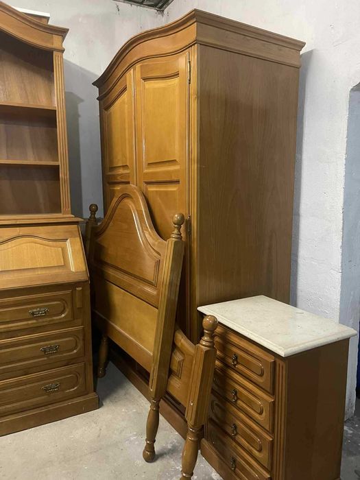 Quarto completo c/colchão e estrado