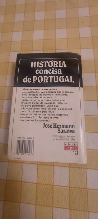 Historia concisa de Portugal e Historia Universal idade Media