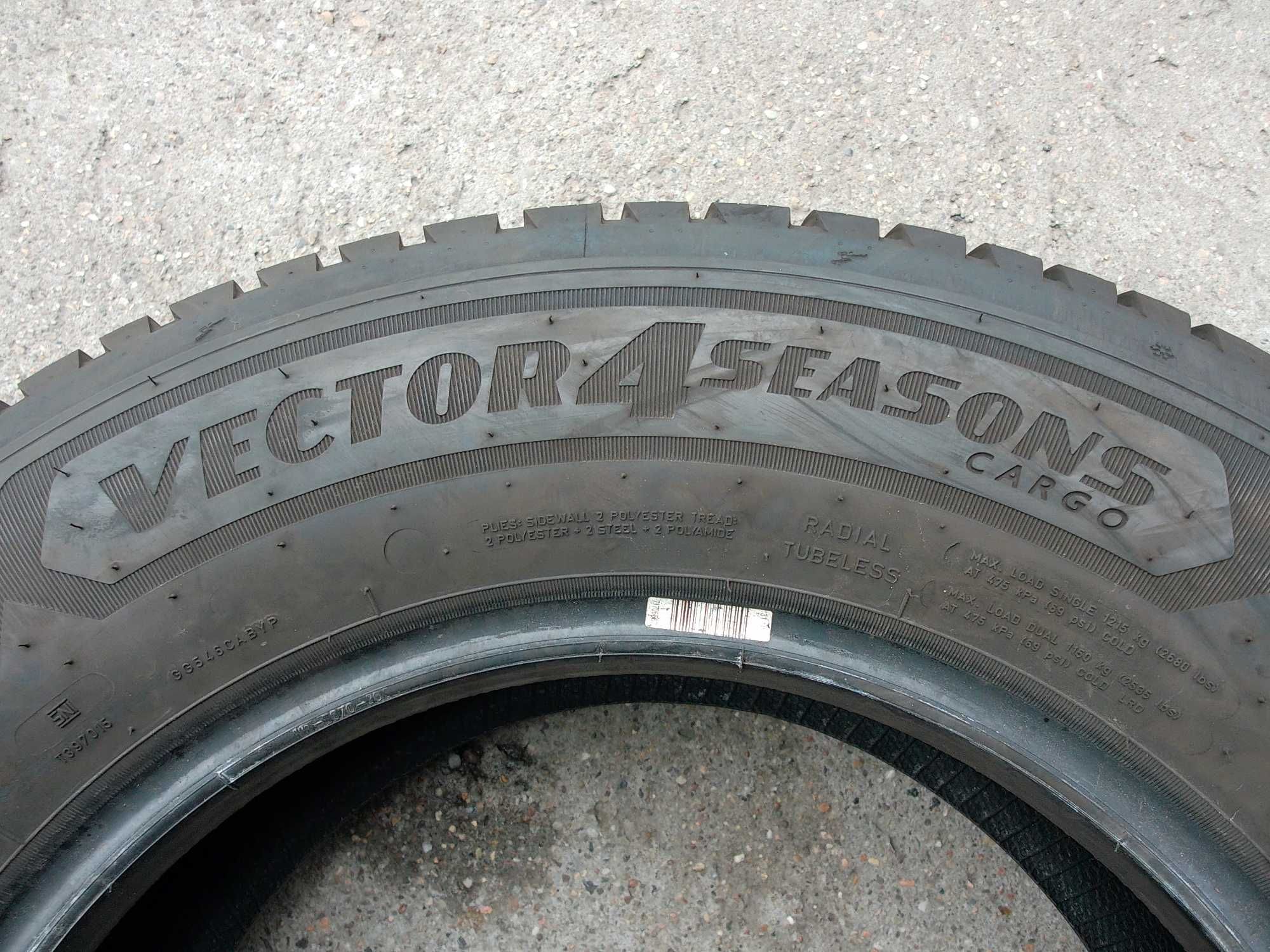 Goodyear Vector 4Seanson Cargo 235/65/16C 115/113R z 2024r jak nowa