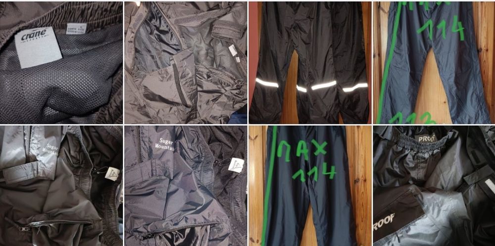 Spodnie przeciwdeszczowe Sugar Mountain XL
