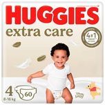 Подгузники Huggies Extra care 4 (8-16кг) 60шт
