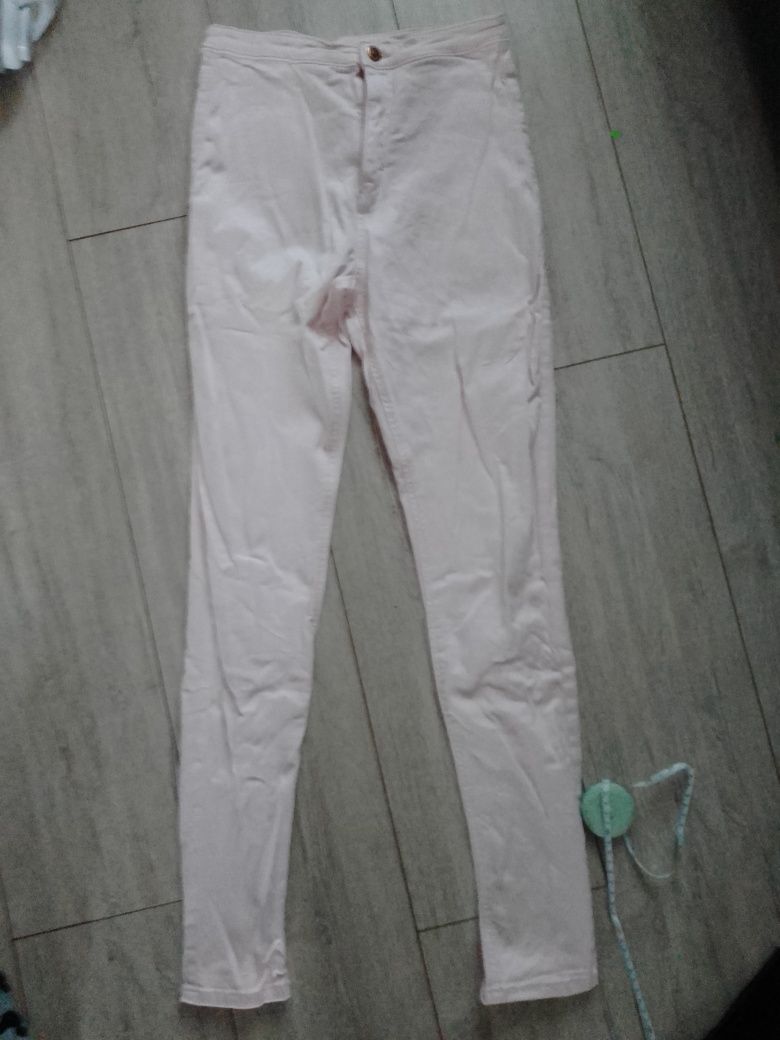 Spodnie pudrowy róż h&m 164 cm