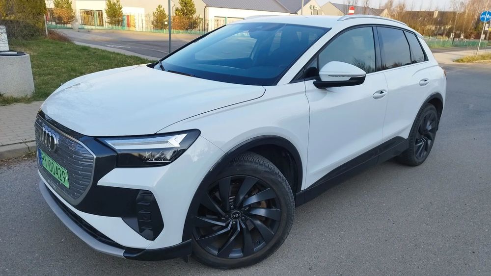Audi Q4 e-tron E-TRON 40 77kWh 204kM ASO Audi 1WŁ. FV 23% na Gwarancji