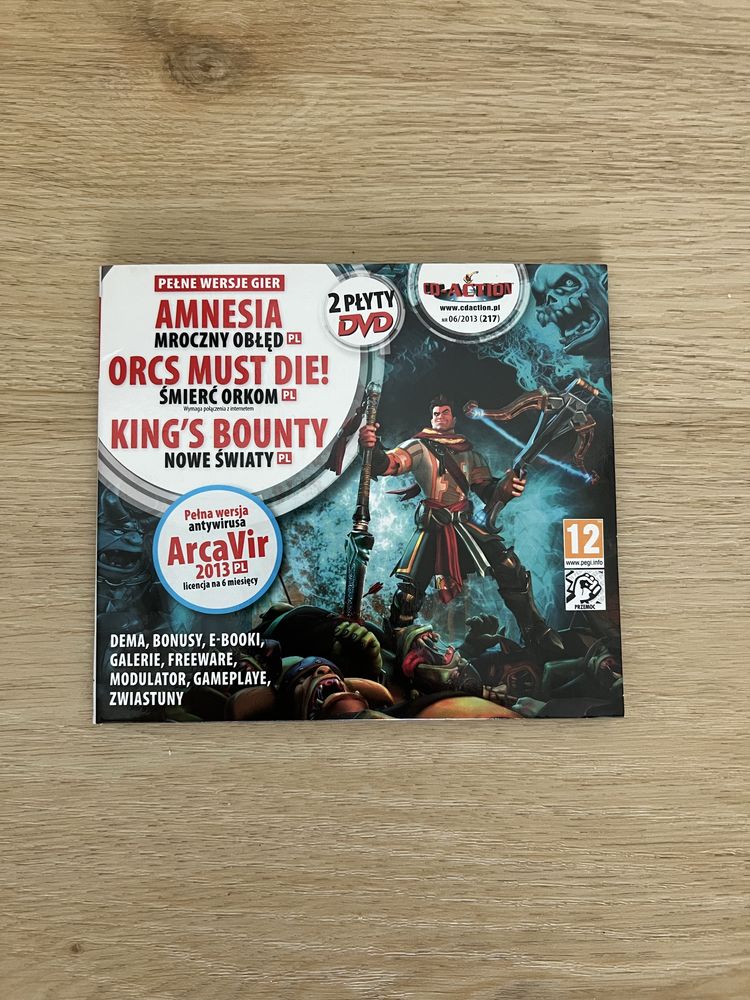 Amnesia, Orcs Must Die!, King’s Bounty CD-Action 06/2013 CDA 217
