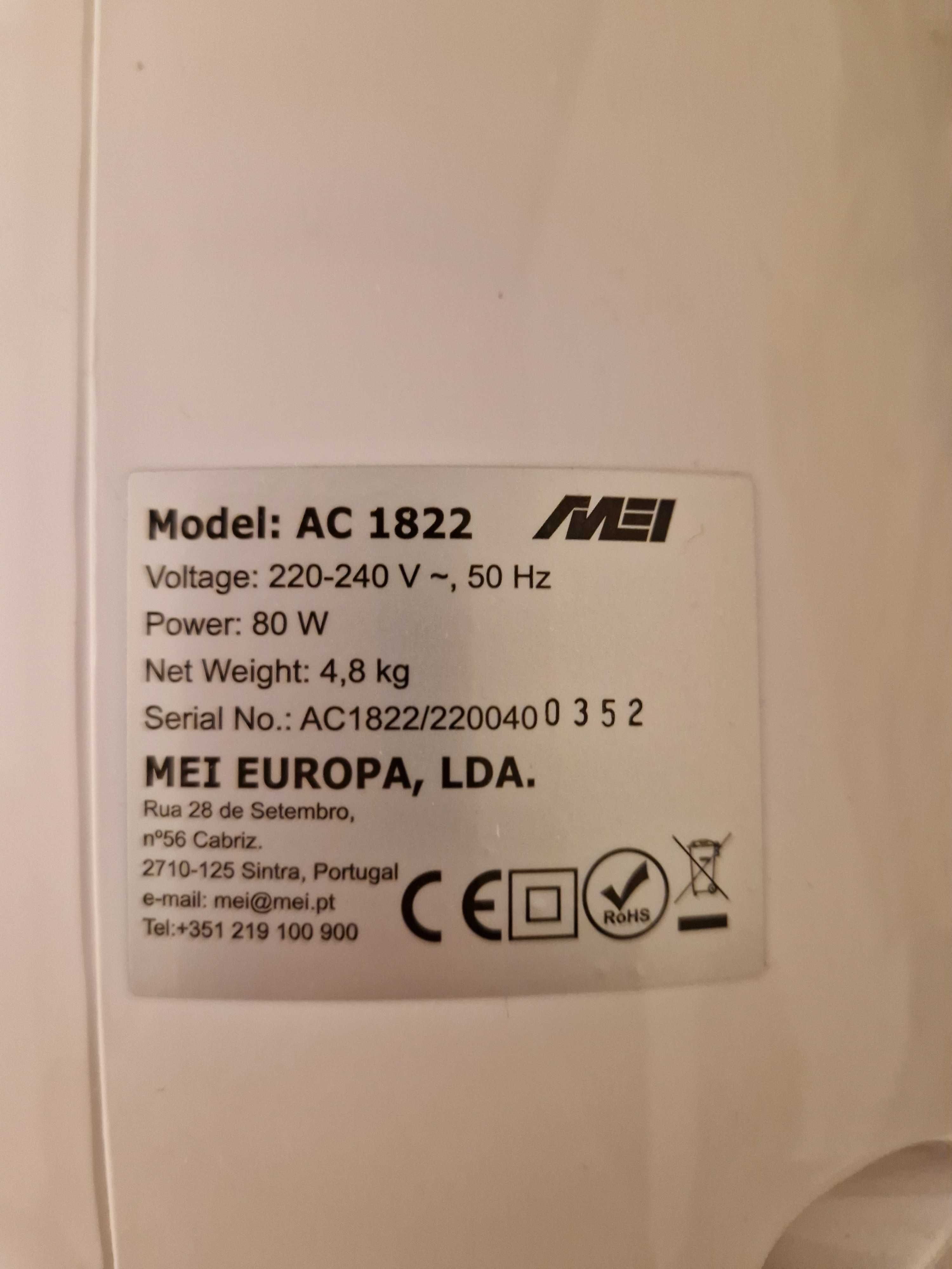 Ar condicionado Mei Europa AC1822 - como novo