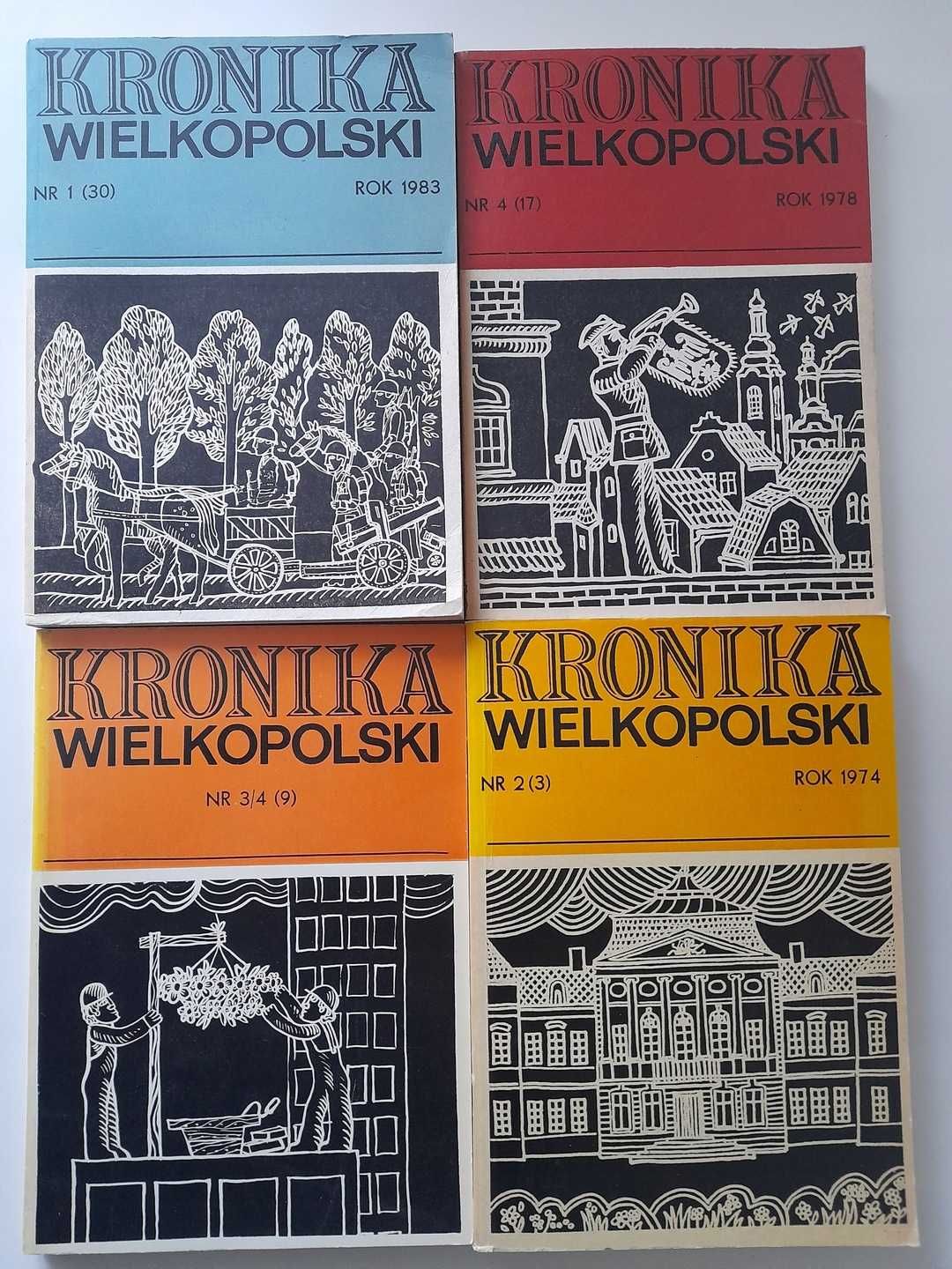 Kronika miasta Poznania 17 numerów Kronika Wielkopolski 4 numery