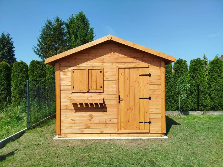 Domek Przepiórka 3x3m/narzędziownik/domek gospodarczy/altana
