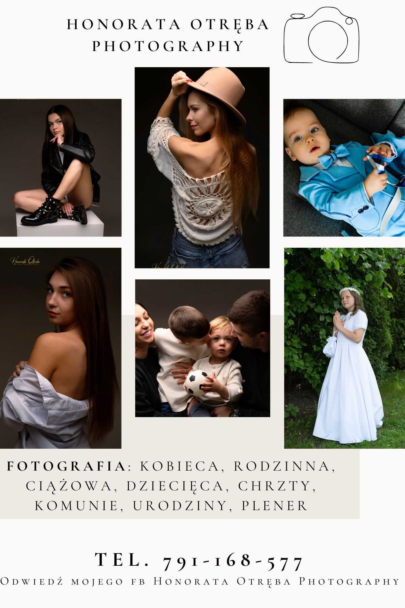 Fotograf - sesja kobieca, par, rodzinna, dziecięca, okolicznościowa