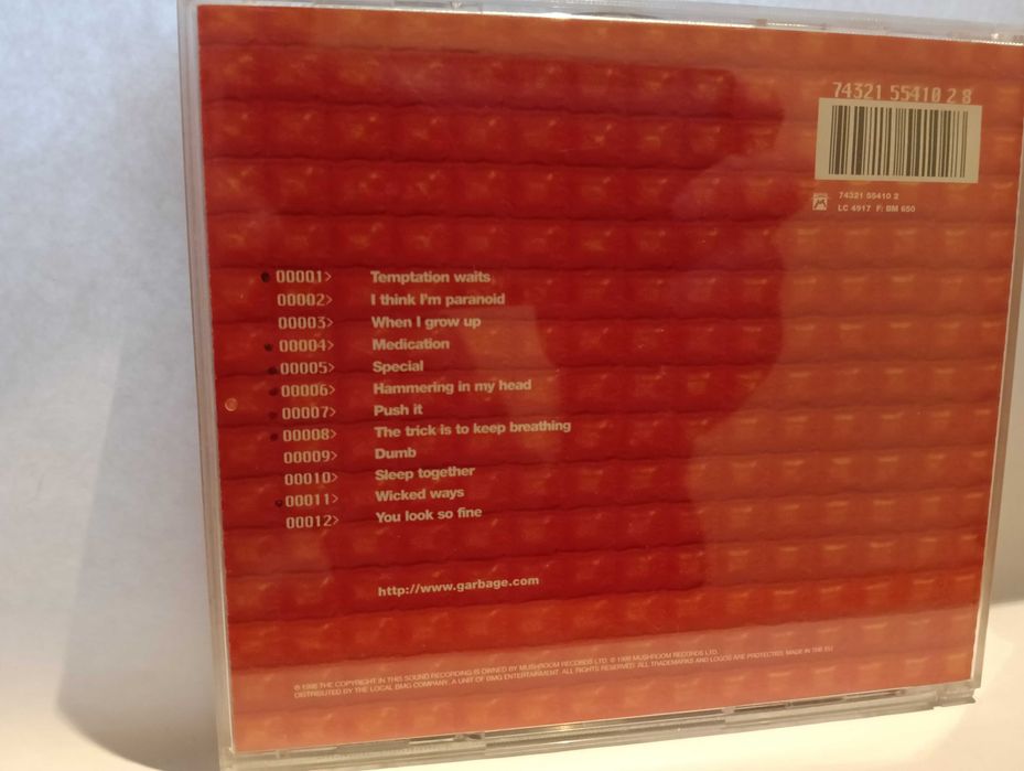 cd Garbage ( Version 2.0 ) em bom estado