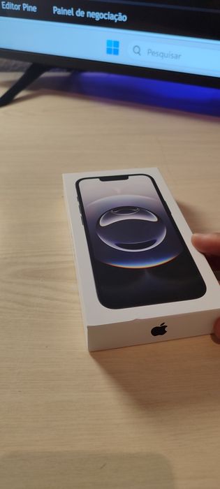 iPhone 16e, Black, 256GB, NOVO, LACRADO, NOTA FISCAL