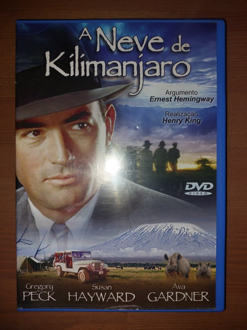 DVD " A Neve de Kilimanjaro " 1952 (Como Novo)