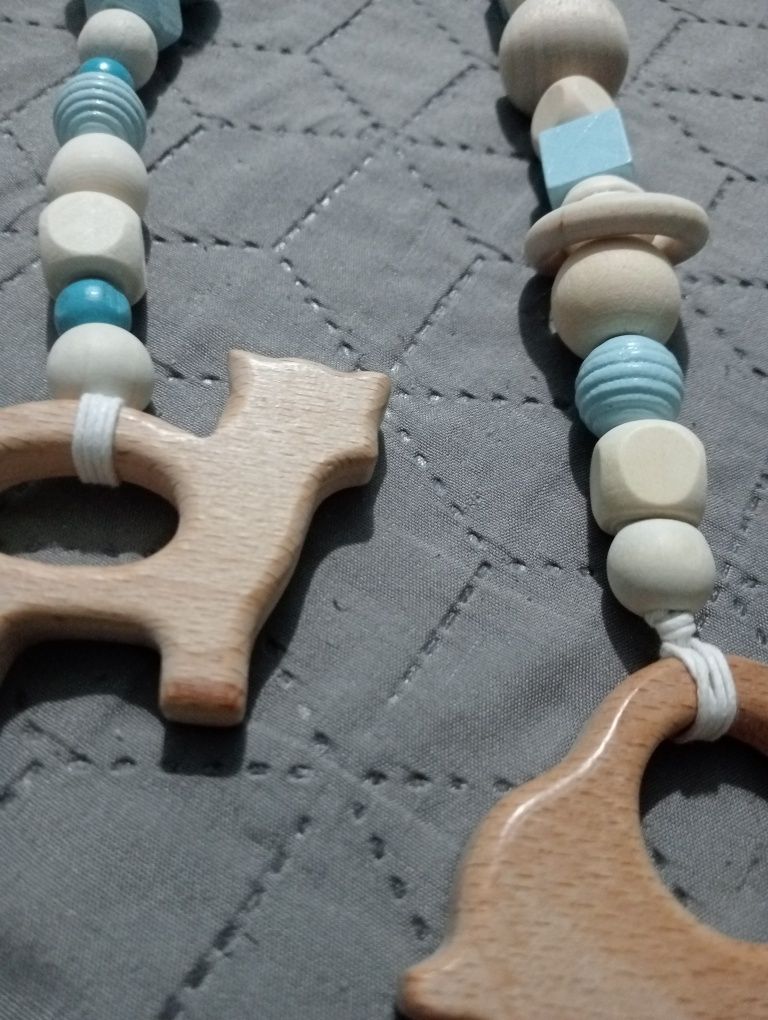 PROMOCJA Zawieszki gryzaki handmade do stojaka Baby gym