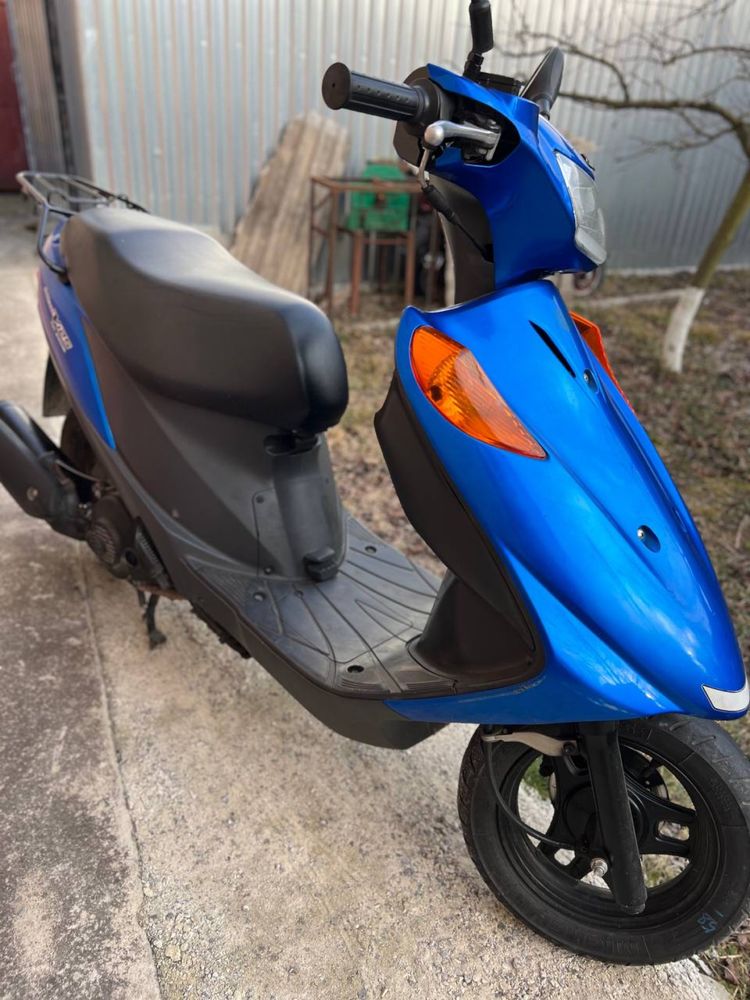 Скутер suzuki address v 125 g з контейнера мопед 2 місний