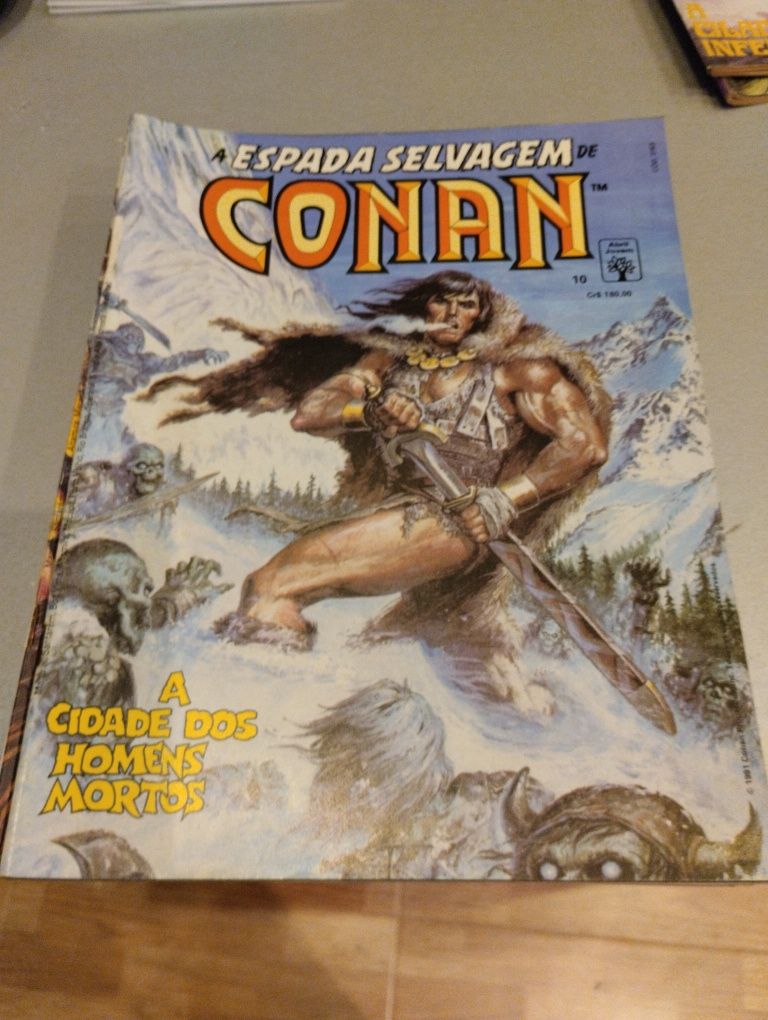 Banda desenhada CONAN - espada selvagem