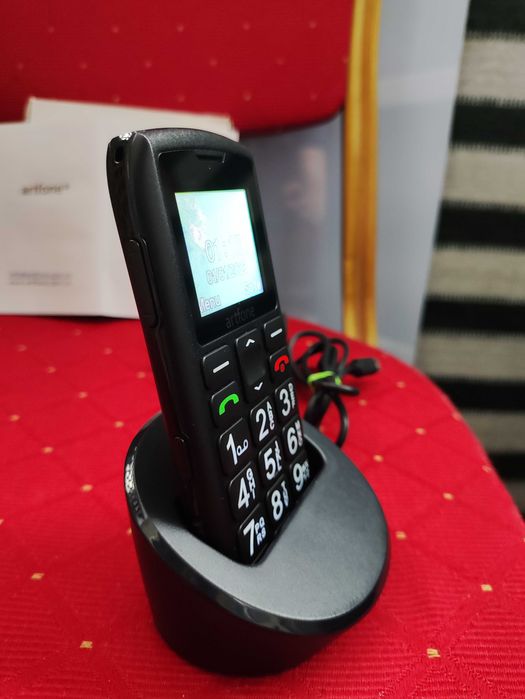 Telefon Komórkowy dla Seniora Artfone C1+ duże przyciski Smartfon SOS