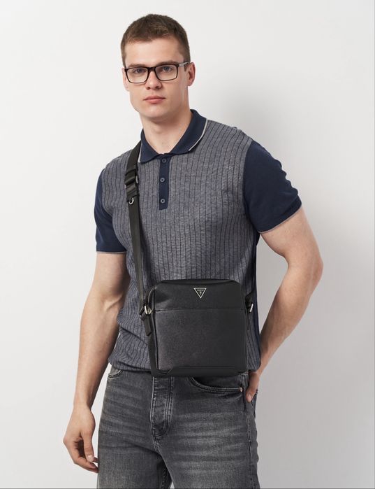 Мужская сумка Guess Torino HMTOLO P4258, новая, оригинал, черная