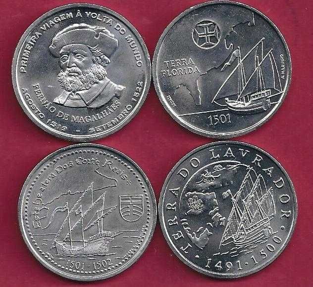 DESCOBRIMENTOS 4 Moedas  XI   Ultima  Serie ano 2000